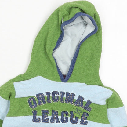 NEXT Boys Green Striped  Pullover Jumper Size 9-12 Months  - Original League