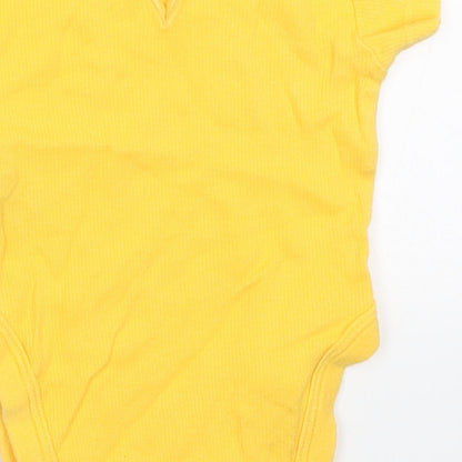 NEXT Girls Yellow   Babygrow One-Piece Size 0-3 Months
