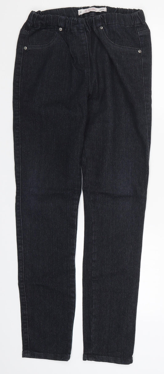 NEXT Womens Blue  Denim Jegging Jeans Size 10 L29.5 in