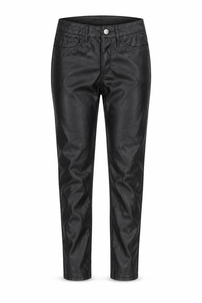 Womens UK Size 8 H&M Regular Fit  Black Trousers