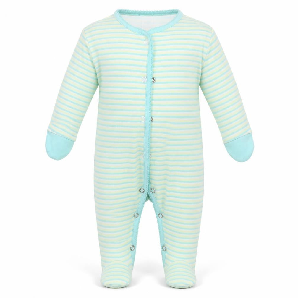 Next Baby Multicoloured Striped  Coverall One-Piece One Size