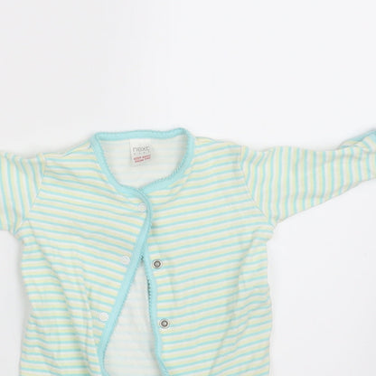 NEXT Baby Multicoloured Striped  Coverall One-Piece One Size