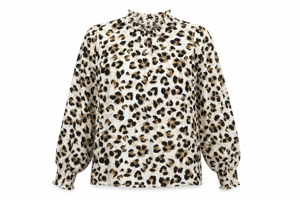 Womens UK Size One Size Preworn Ivory Basic Blouse