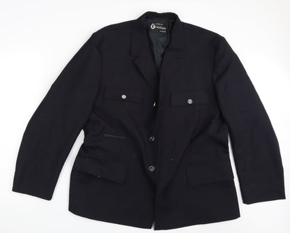 Mens UK Size One Size Grantham Blue Jacket