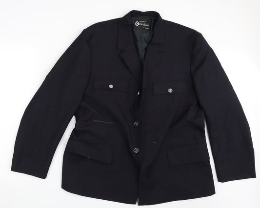 Mens UK Size One Size Grantham Blue Jacket