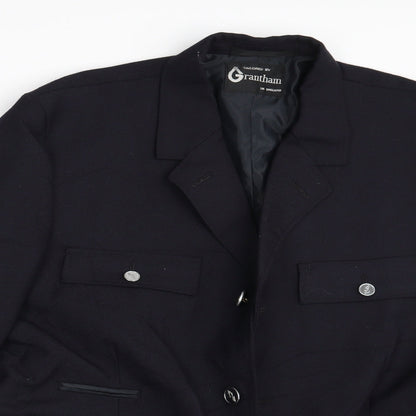 Mens UK Size One Size Grantham Blue Jacket