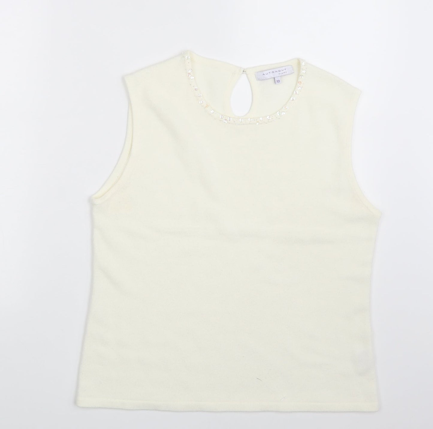 Autonomy Womens Ivory   Pullover Jumper Size 18