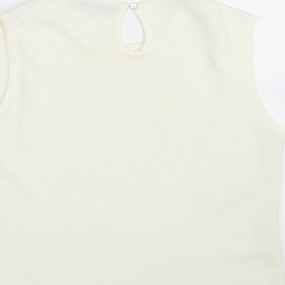 Autonomy Womens Ivory   Pullover Jumper Size 18