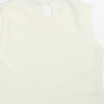 Autonomy Womens Ivory   Pullover Jumper Size 18