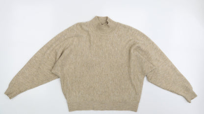 Womens UK Size M H&M Beige Pullover Jumper