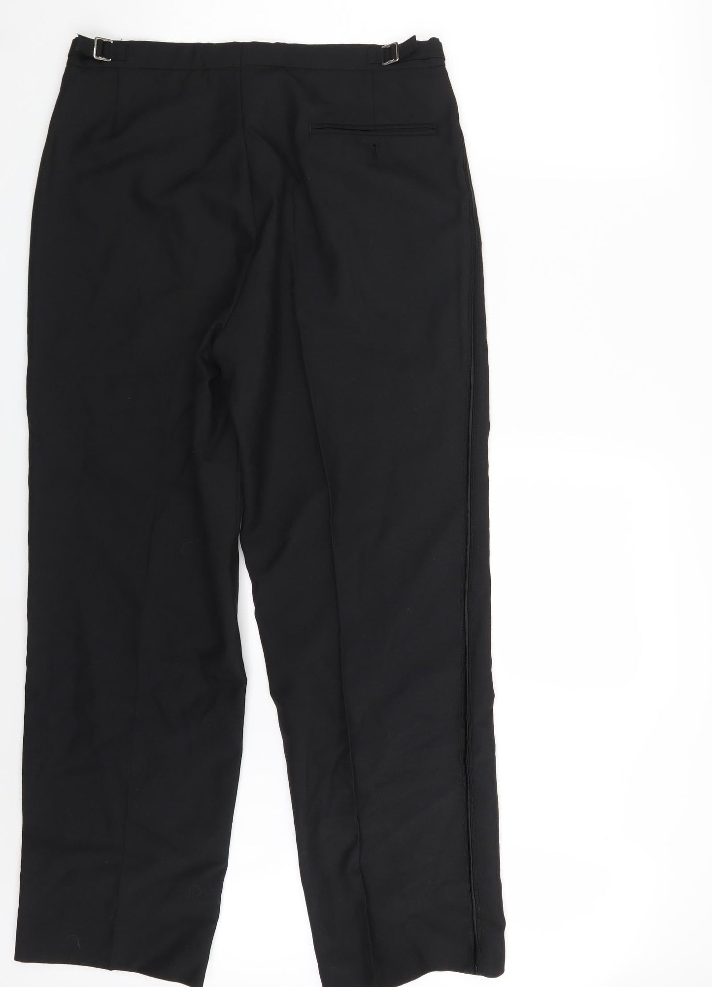 Preworn Mens Black   Trousers  Size 34 in L30 in