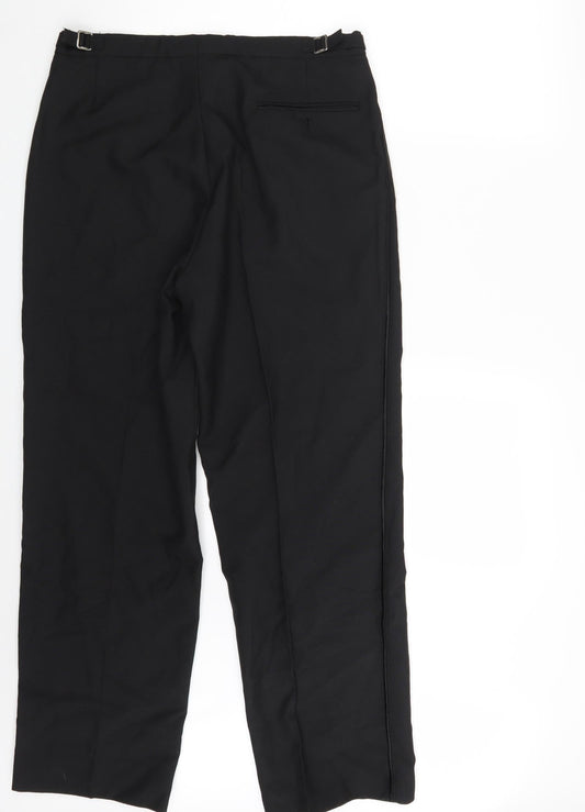 Preworn Mens Black   Trousers  Size 34 in L30 in