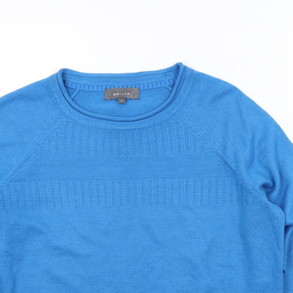 Womens UK Size 14 M&S Blue Pullover Jumper