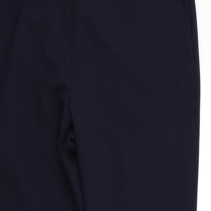 Womens UK Size 16 Preworn Regular Fit  Blue Trousers