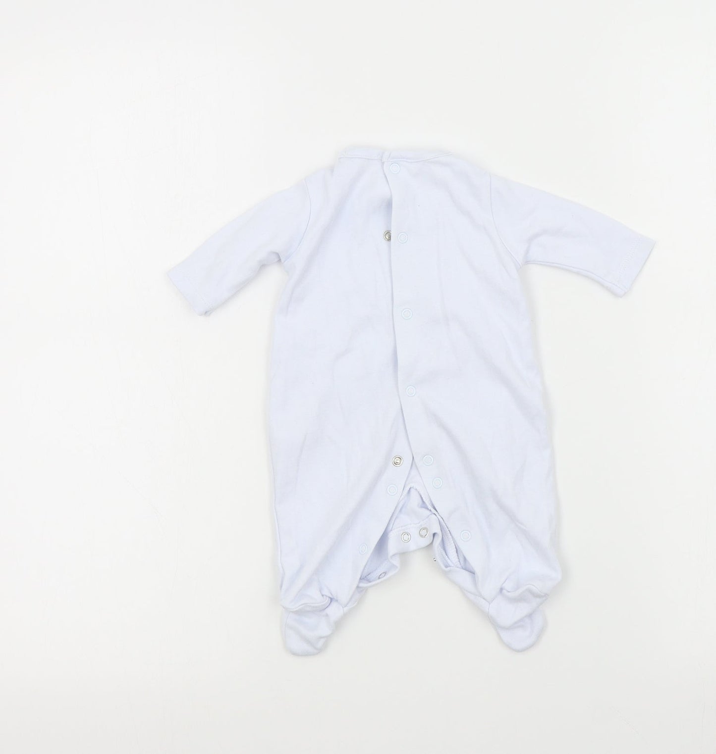 Blues Baby Baby Blue Colourblock  Babygrow One-Piece Size Newborn