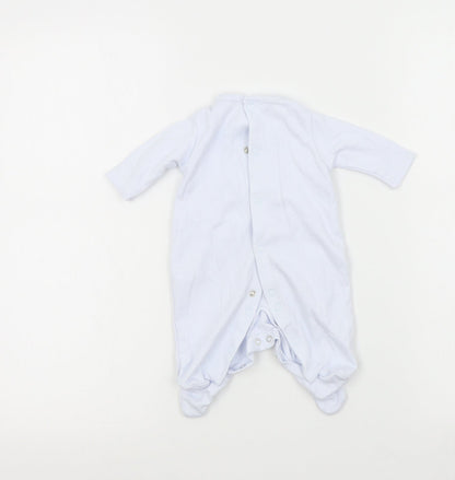 Blues Baby Baby Blue Colourblock  Babygrow One-Piece Size Newborn