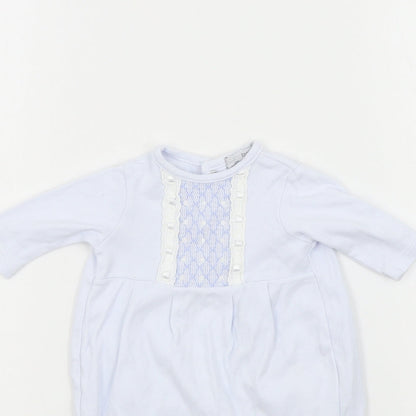 Blues Baby Baby Blue Colourblock  Babygrow One-Piece Size Newborn