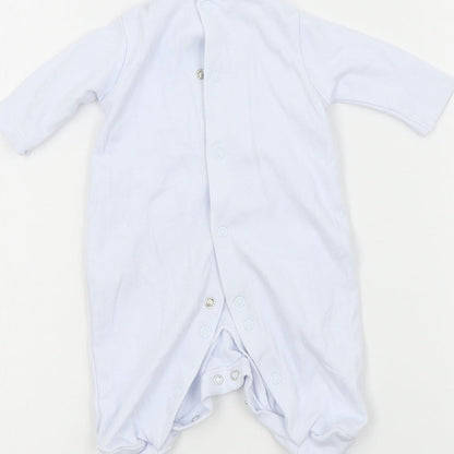 Blues Baby Baby Blue Colourblock  Babygrow One-Piece Size Newborn
