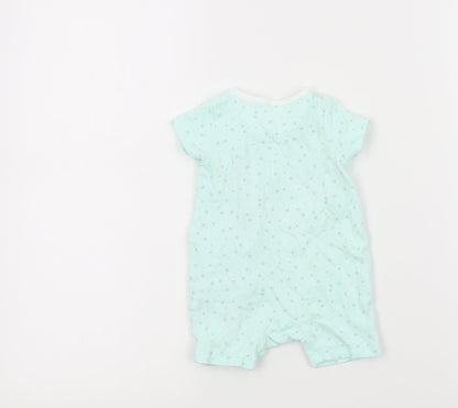 Mini Club Baby Green Colourblock  Babygrow One-Piece Size Newborn