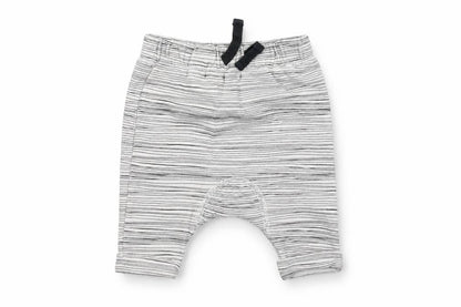 Front view of Next Baby White Jogger Trousers, size 9-12, Months