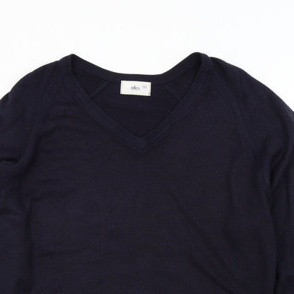 BHS Mens Blue   Pullover Jumper Size L