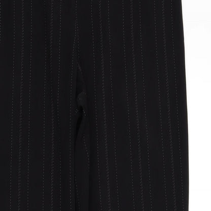 Womens UK Size 12 South Regular Fit  Black Trousers