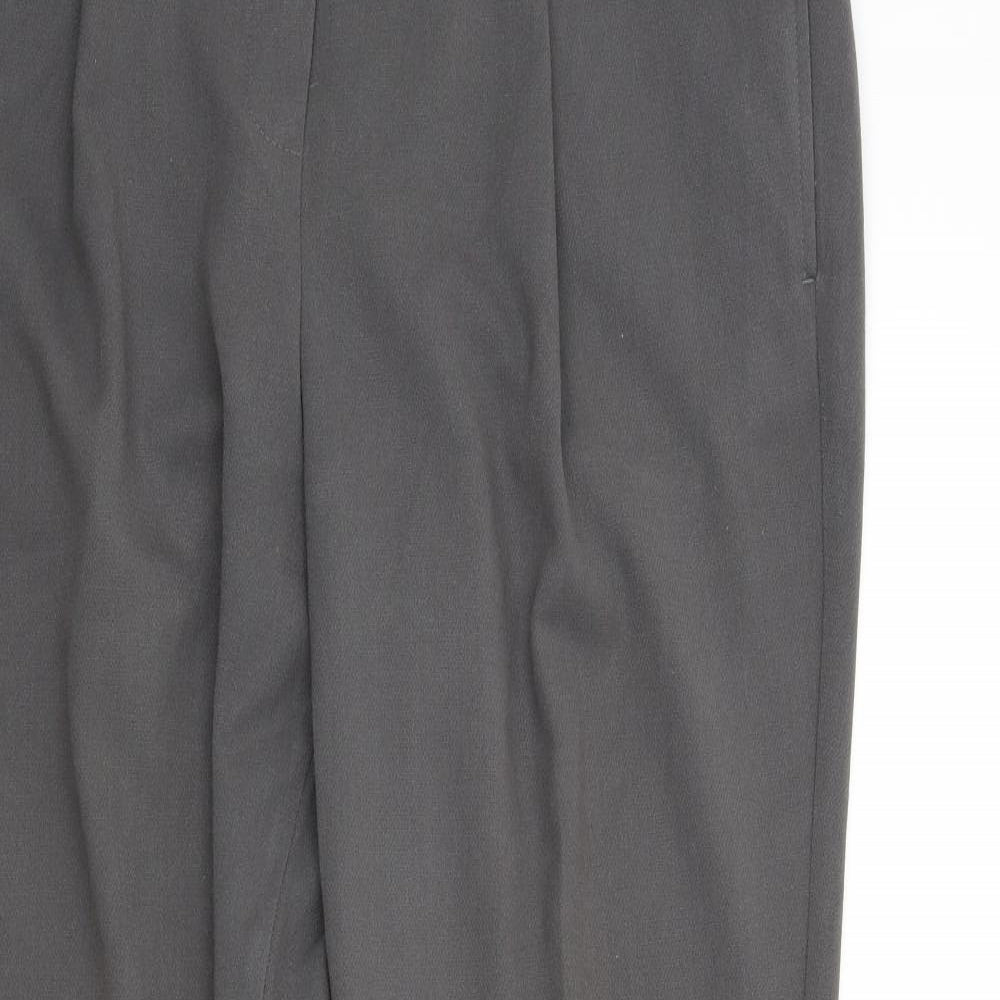 Womens UK Size 14 M&S Regular Fit  Grey Trousers