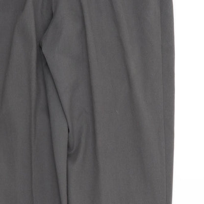 Womens UK Size 14 M&S Regular Fit  Grey Trousers