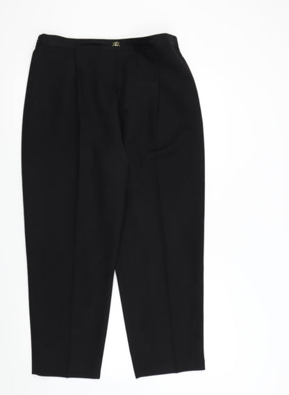Womens UK Size 18 Berkertex Regular Fit  Black Trousers