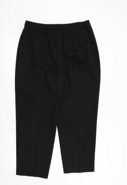 Womens UK Size 18 Berkertex Regular Fit  Black Trousers