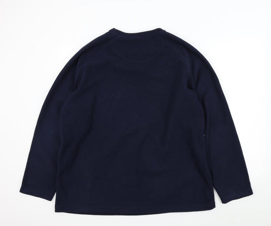 M&S Mens Blue   Pullover Jumper Size XL