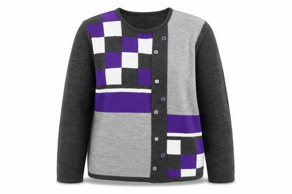 Womens UK Size M Autonomy Grey Pullover Jumper