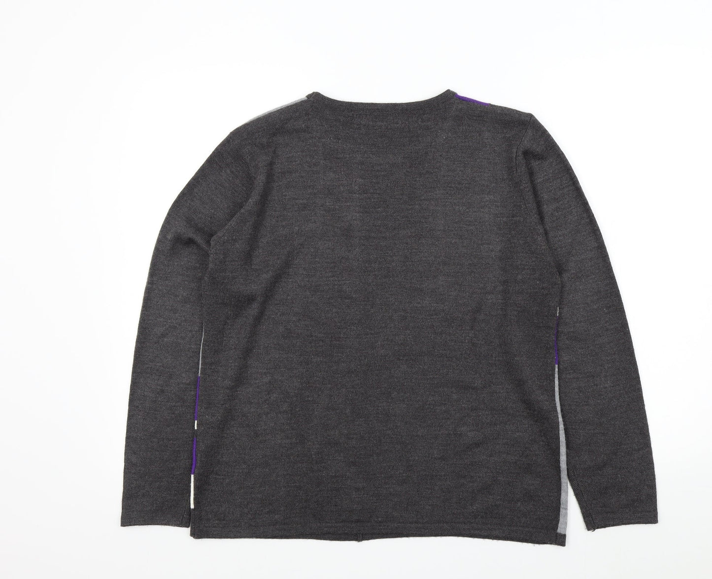 Autonomy Womens Grey   Pullover Jumper Size M