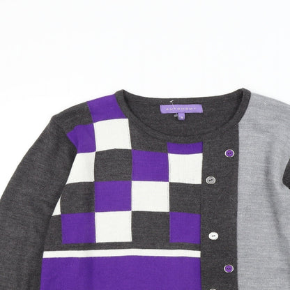 Autonomy Womens Grey   Pullover Jumper Size M