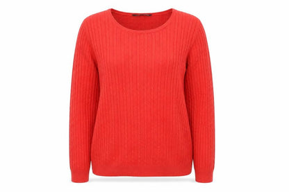 Bonmarché Womens Red Pullover Jumper Size 14