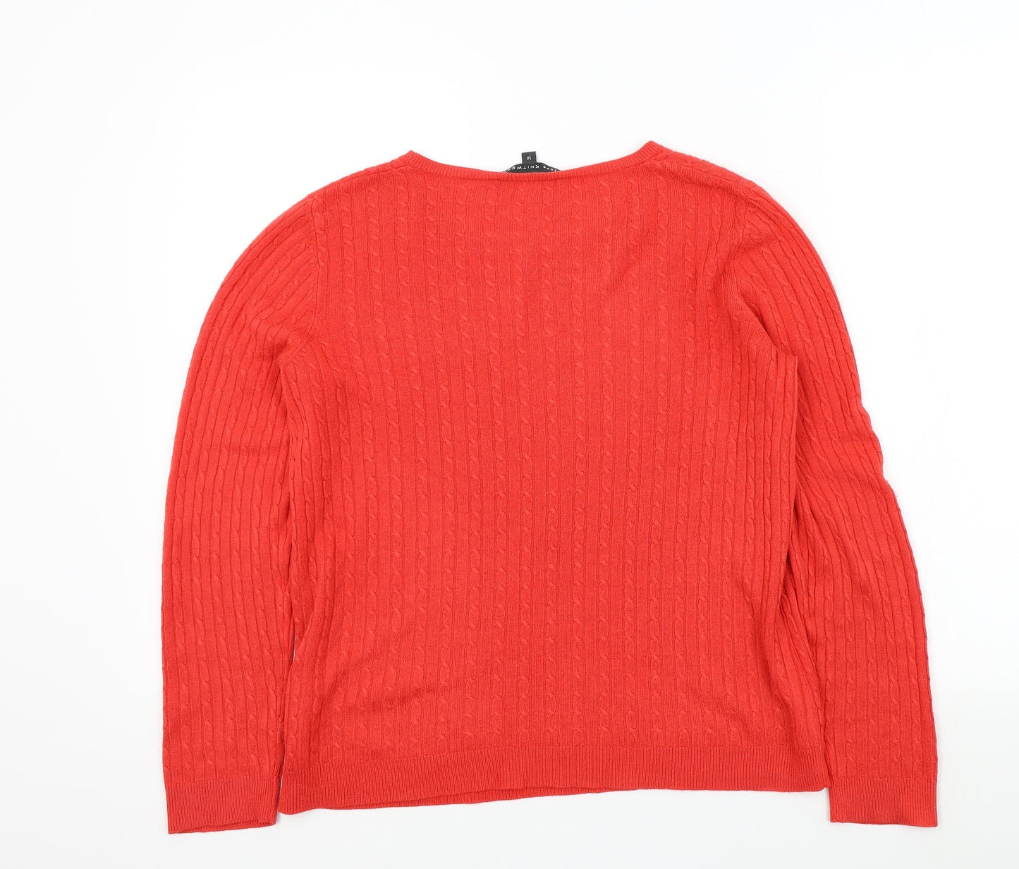 Womens UK Size 14 Bonmarché Red Pullover Jumper