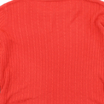Womens UK Size 14 Bonmarché Red Pullover Jumper