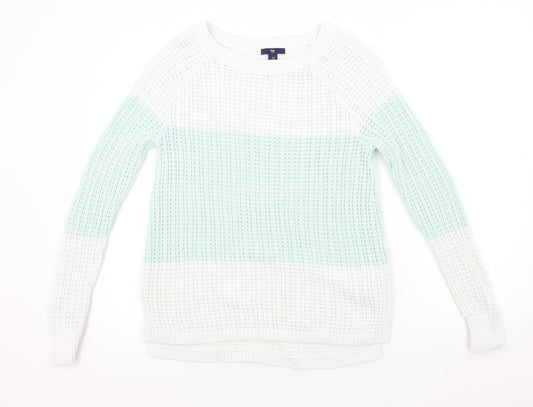 Gap  Womens White   Pullover Jumper Size S