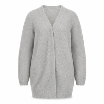 Womens UK Size 10 Studio Grey Cardigan Jumper