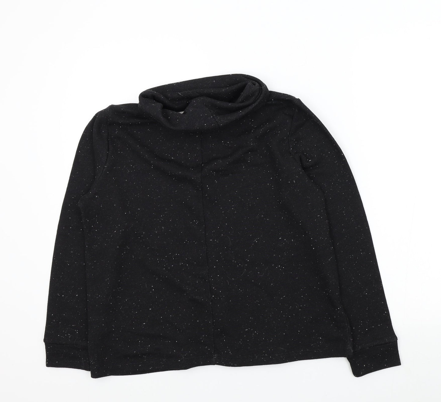 Womens UK Size 14 M&S Black Pullover Jumper