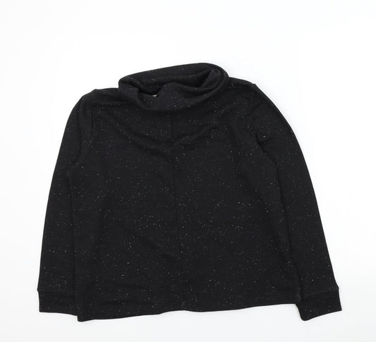 Womens UK Size 14 M&S Black Pullover Jumper