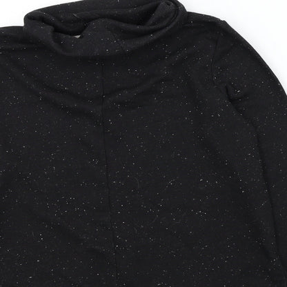 Womens UK Size 14 M&S Black Pullover Jumper