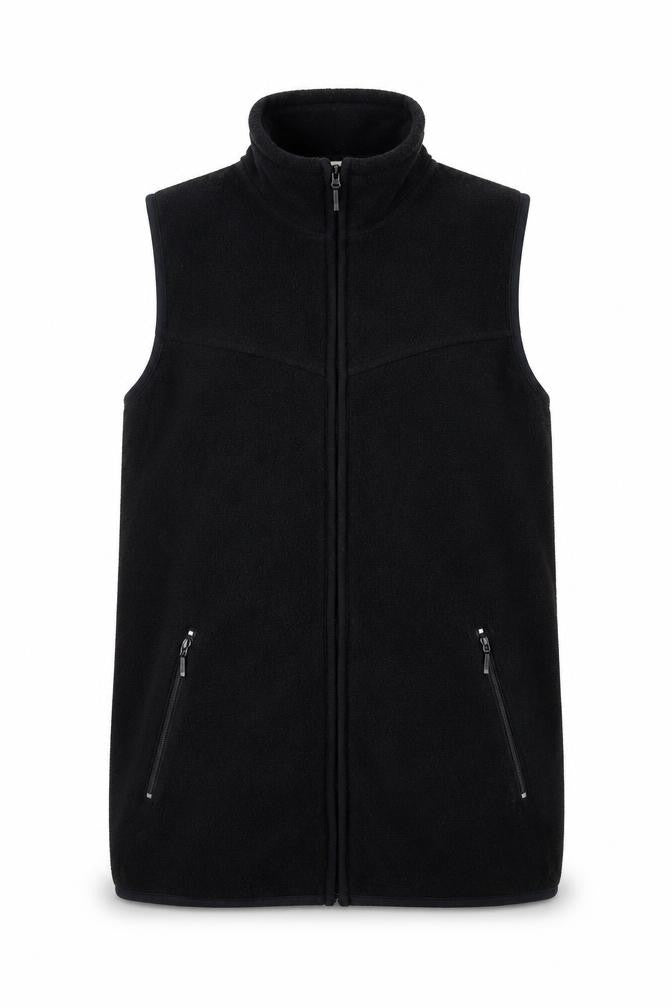 Womens UK Size 10 EWM Black Vest Jumper