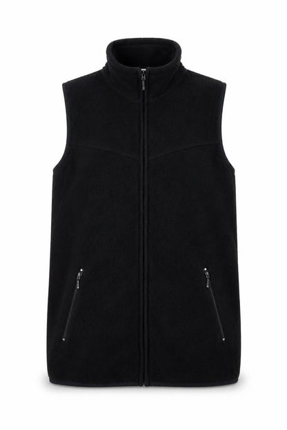 Womens UK Size 10 EWM Black Vest Jumper