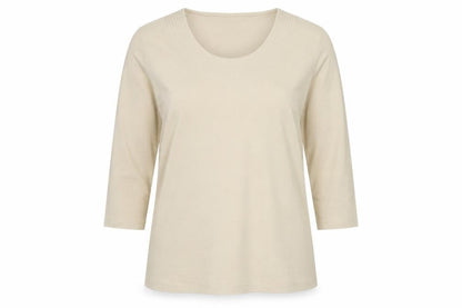 Womens UK Size 18 Classic Brown Basic T-Shirt
