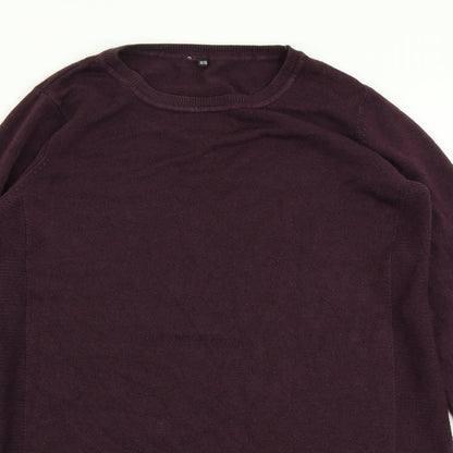 Intuition Womens Purple  Knit A-Line  Size 14