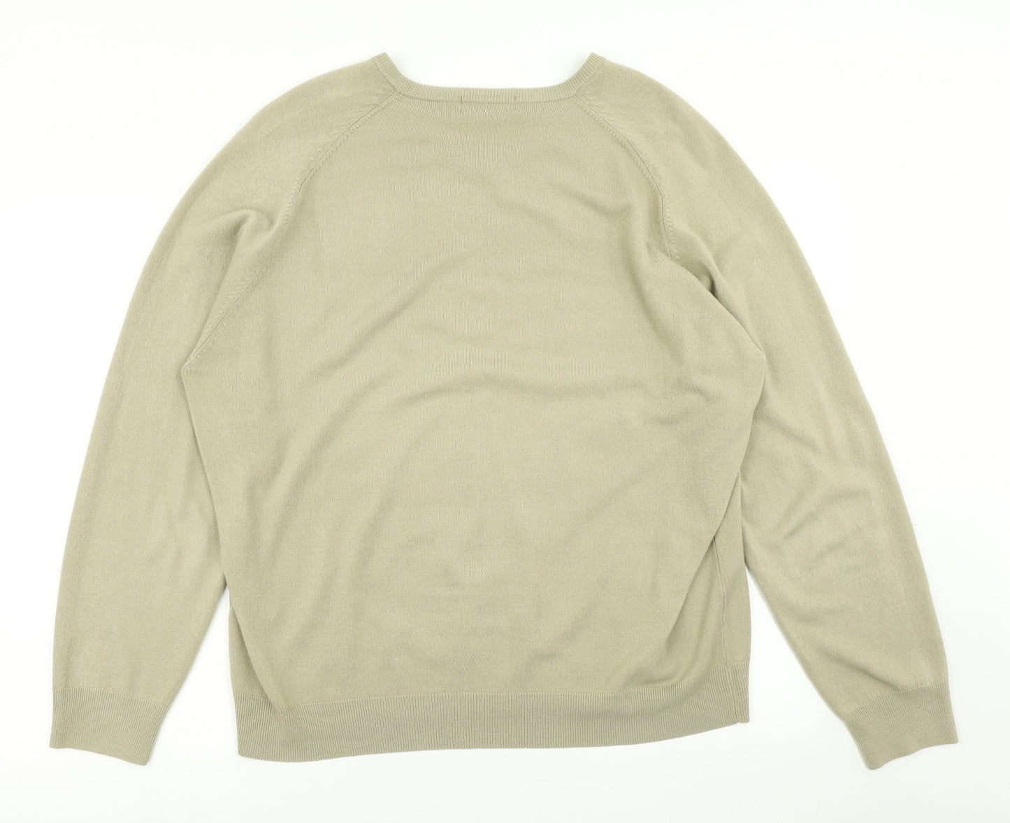 Blue Harbour Womens Brown  Knit Pullover Jumper Size XL