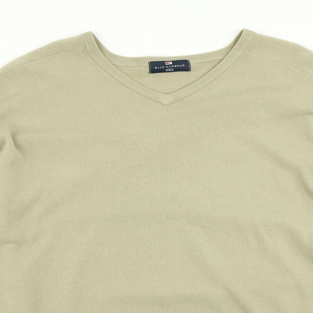 Blue Harbour Womens Brown  Knit Pullover Jumper Size XL