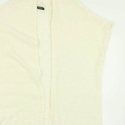 Womens UK Size 14 Roman White Cardigan Jumper