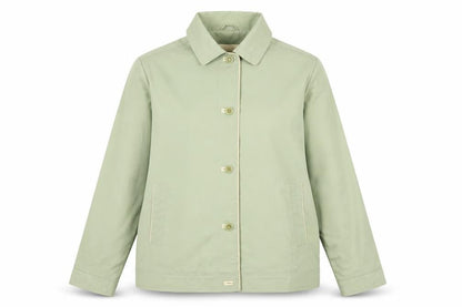 Womens UK Size 16 EWM Green Overcoat
